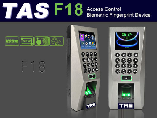 Access control fingerprint reader F18